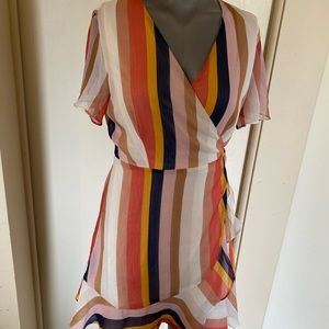 All in favour size large wrap dress…